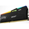 Kingston Fury Beast RGB DDR5 με Module 1x16GB και Ταχύτητα 5600 για Desktop