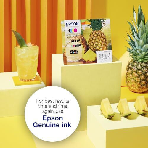 Epson 604XL Γνήσιο Πακέτο 4 Μελανιών Εκτυπωτή InkJet Κίτρινο / Κυανό / Ματζέντα / Μαύρο (C13T10H64010)