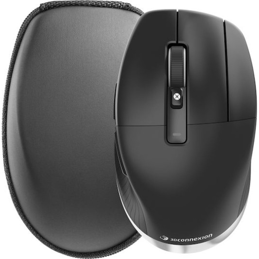 3Dconnexion CadMouse Pro Ασύρματο & Ενσύρματο Εργονομικό Bluetooth Ποντίκι Γκρι