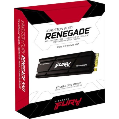 Kingston Fury Renegade w Heatsink SSD 1TB M.2 NVMe PCI Express 4.0 SFYRSK/1000G