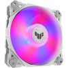 Asus TF120 Case Fan με ARGB Φωτισμό και Σύνδεση 4-Pin PWM Λευκό