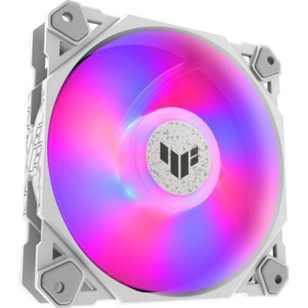 Asus TF120 Case Fan με ARGB Φωτισμό και Σύνδεση 4-Pin PWM Λευκό
