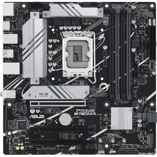 Asus Prime B760M-A-D4-CSM Motherboard Micro ATX με Intel 1700 Socket