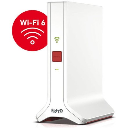 AVM Fritz!Repeater 3000 AX Mesh WiFi Extender Tri Band (2.4 & 5 & 5GHz) 3000Mbps με 2 Θύρες Gigabit Ethernet