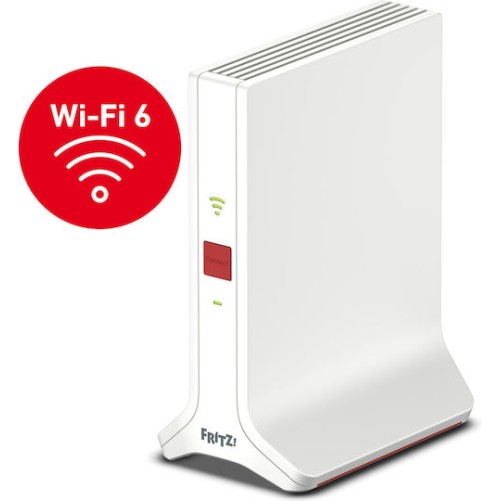 AVM Fritz!Repeater 3000 AX Mesh WiFi Extender Tri Band (2.4 & 5 & 5GHz) 3000Mbps με 2 Θύρες Gigabit Ethernet