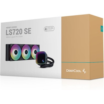 Deepcool LS720 SE Υδρόψυξη Επεξεργαστή Τριπλού Ανεμιστήρα 120mm για Socket AM4/AM5/1700/1200/115x με RGB Φωτισμό