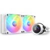 NZXT Kraken 240 RGB Υδρόψυξη Επεξεργαστή Διπλού Ανεμιστήρα 120mm για Socket AM4/AM5/1700/1200/115x Λευκή