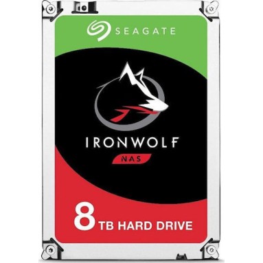 Seagate Ironwolf 8TB HDD Σκληρός Δίσκος 3.5
