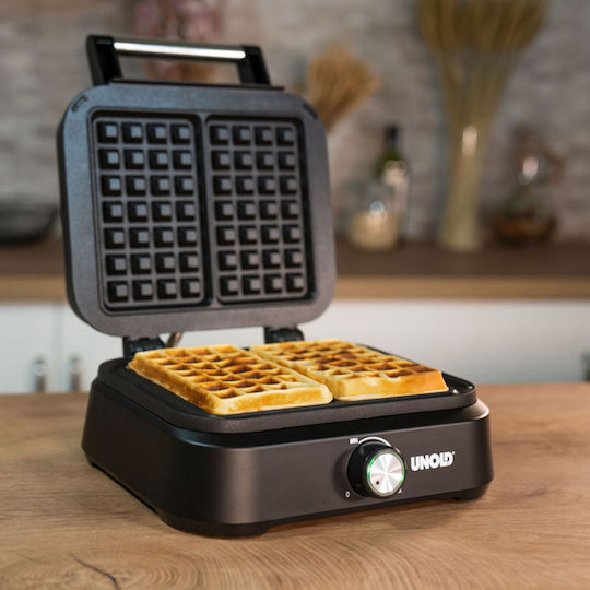 Unold Βαφλιέρα 2 Θέσεων για Βαφλάκια 1500W