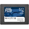 Patriot P220 SSD 512GB 2.5'' SATA III
