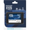 Patriot P220 SSD 512GB 2.5'' SATA III