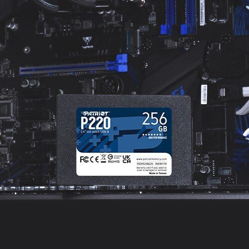 Patriot P220 SSD 256GB 2.5'' SATA III