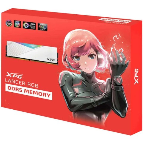 Adata XPG Lancer DDR5 32GB RAM με 2x16GB Modules και Ταχύτητα 6000 για Desktop