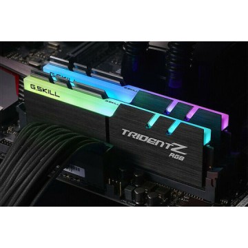 G.Skill Trident Z RGB DDR4 32GB RAM με 2x16GB Modules και Ταχύτητα 3200 για Desktop