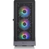 Thermaltake Ceres 500 TG Gaming Midi Tower Κουτί Υπολογιστή με Πλαϊνό Παράθυρο και RGB Φωτισμό Μαύρο