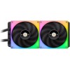 Thermaltake Toughliquid 280 RGB Υδρόψυξη Επεξεργαστή Διπλού Ανεμιστήρα 140mm για Socket AM4/AM5/1700/1200/115x