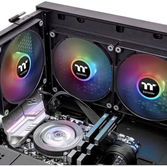 Thermaltake CT120 Case Fan με ARGB Φωτισμό και Σύνδεση 3-Pin / 4-Pin PWM 2τμχ