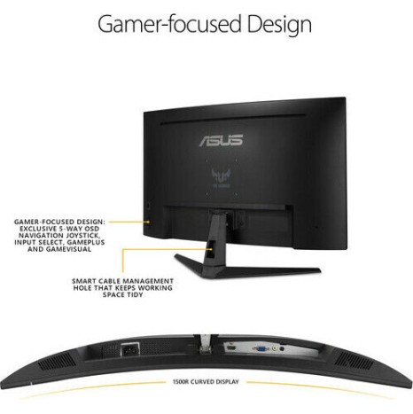 Asus VG328H1B VA Curved Gaming Monitor 31.5