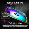 Enermax Aquafusion ADV Υδρόψυξη Επεξεργαστή Διπλού Ανεμιστήρα 120mm για Socket AM4/AM5/1700/1200/115x με RGB Φωτισμό Λευκή