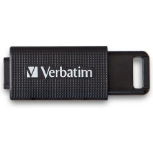 Verbatim Retractable 32GB USB 3.2 Stick με σύνδεση USB-C Μαύρο