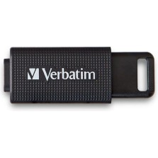 Verbatim Retractable 32GB USB 3.2 Stick με σύνδεση USB-C Μαύρο