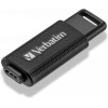 Verbatim Retractable 128GB USB 3.2 Stick με σύνδεση USB-C Μαύρο