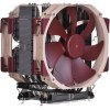 Noctua NH-D9 TR5-SP6 4U Ψύκτρα Επεξεργαστή Διπλού Ανεμιστήρα για Socket SP6/TR5 Καφέ