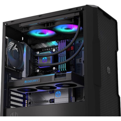Endorfy Navis F240 Υδρόψυξη Επεξεργαστή Διπλού Ανεμιστήρα 120mm για Socket AM4/AM5/1700/1200/115x με ARGB Φωτισμό
