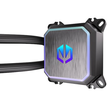 Endorfy Navis F280 Υδρόψυξη Επεξεργαστή Διπλού Ανεμιστήρα 120mm για Socket AM4/AM5/1700/1200/115x με ARGB Φωτισμό