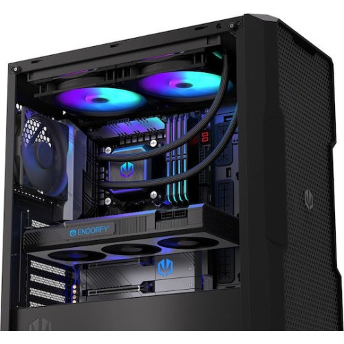 Endorfy Navis F280 Υδρόψυξη Επεξεργαστή Διπλού Ανεμιστήρα 120mm για Socket AM4/AM5/1700/1200/115x με ARGB Φωτισμό
