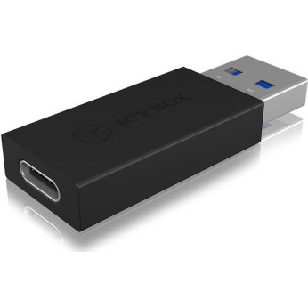 Icy Box Icy Box Μετατροπέας USB-A male σε USB-C female 1τμχ