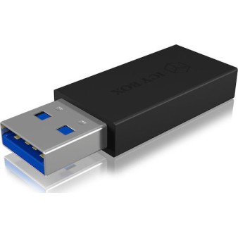 Icy Box Icy Box Μετατροπέας USB-A male σε USB-C female 1τμχ