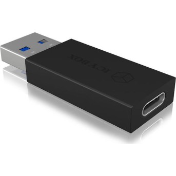 Icy Box Icy Box Μετατροπέας USB-A male σε USB-C female 1τμχ