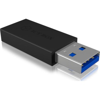 Icy Box Icy Box Μετατροπέας USB-A male σε USB-C female 1τμχ