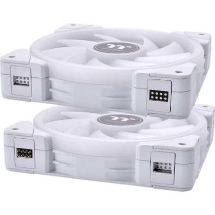 Thermaltake Swafan Ex12 Case Fan 120mm με RGB Φωτισμό και Σύνδεση 9-Pin Λευκό