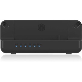 Icy Box Docking Station για 2 Σκληρούς Δίσκους SATA/PCIe M.2 (2260)