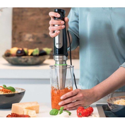 Braun MultiQuick 7 Ραβδομπλέντερ με Ανοξείδωτη Ράβδο 1000W Μαύρο