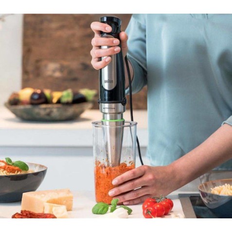 Braun MultiQuick 7 Ραβδομπλέντερ με Ανοξείδωτη Ράβδο 1000W Μαύρο