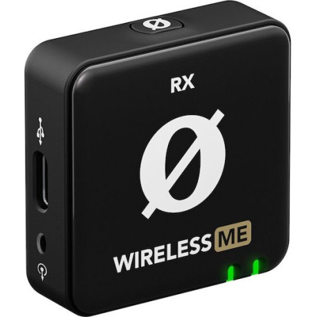 Rode Wireless ME Σετ Ασύρματο Πυκνωτικό Μικρόφωνο Πέτου, Clip On Δημοσιογραφικό