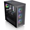 Thermaltake V350 TG ARGB Air Gaming Midi Tower Κουτί Υπολογιστή με Πλαϊνό Παράθυρο Μαύρο
