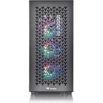 Thermaltake V350 TG ARGB Air Gaming Midi Tower Κουτί Υπολογιστή με Πλαϊνό Παράθυρο Μαύρο