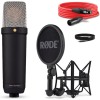 Rode NT1 5th Generation Πυκνωτικό Μικρόφωνο με Καλώδιο XLR / USB Shock Mounted για Φωνητικά