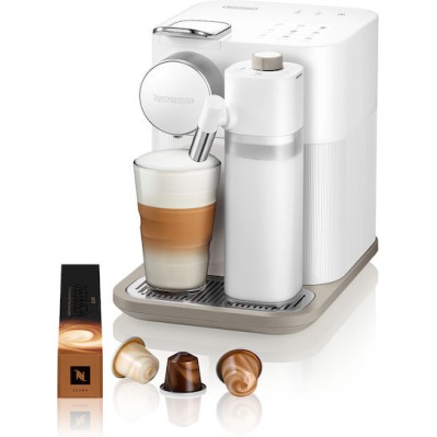 De'Longhi Gran Lattissima Καφετιέρα για Κάψουλες Nespresso Πίεσης 19bar με Αφρογαλιέρα Λευκή