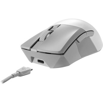 Asus ROG Gladius III AimPoint Ασύρματο Gaming Ποντίκι 36000 DPI Λευκό