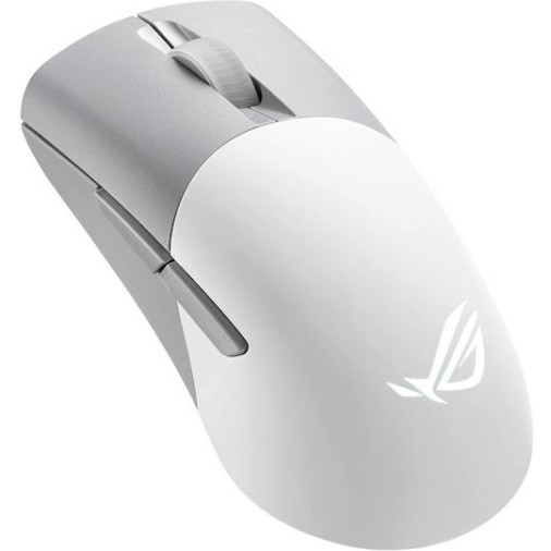 Asus ROG Keris Aimpoint Ασύρματο RGB Gaming Ποντίκι 36000 DPI Λευκό