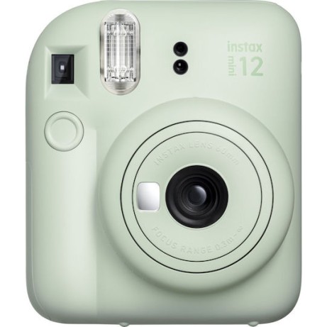 Fujifilm Instax Mini 12 Instant Φωτογραφική Μηχανή Mint Green