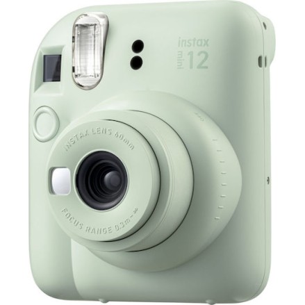 Fujifilm Instax Mini 12 Instant Φωτογραφική Μηχανή Mint Green
