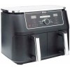 Ninja Foodi Max Dual Zone Air Fryer με Διπλό Αποσπώμενο Κάδο 9.5lt Μαύρο