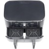 Ninja Foodi Max Dual Zone Air Fryer με Διπλό Αποσπώμενο Κάδο 9.5lt Μαύρο