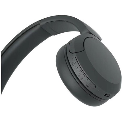 Sony WH-CH520 Ασύρματα / Ενσύρματα On Ear Ακουστικά με 50 ώρες Λειτουργίας και Quick Charge Μαύρα
